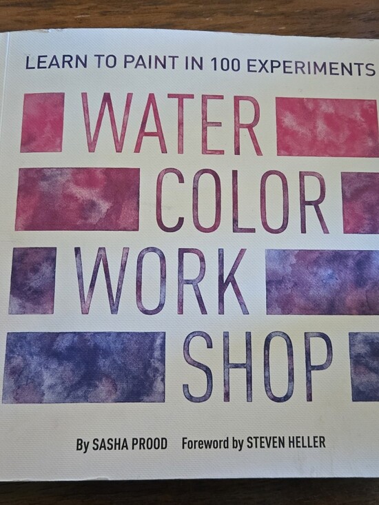 water color Other - LIKE NEW Watercolor Color Workshop Art Book - Learn To PAINT